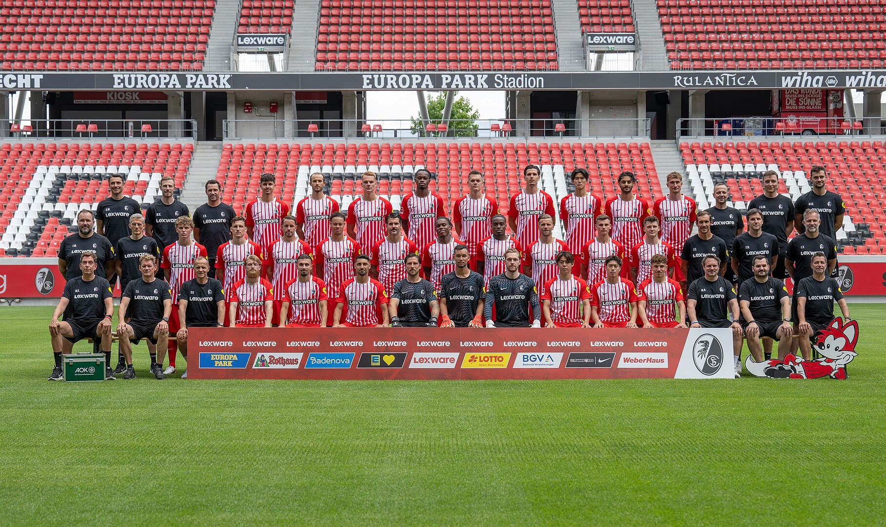 Mannschaftsfoto Männer Bundesliga