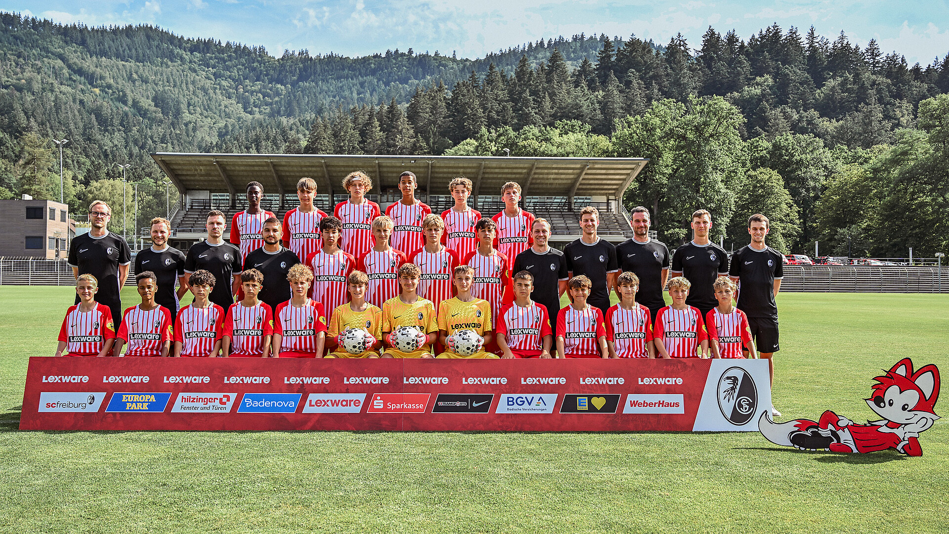 Mannschaftsfoto U15 Junioren