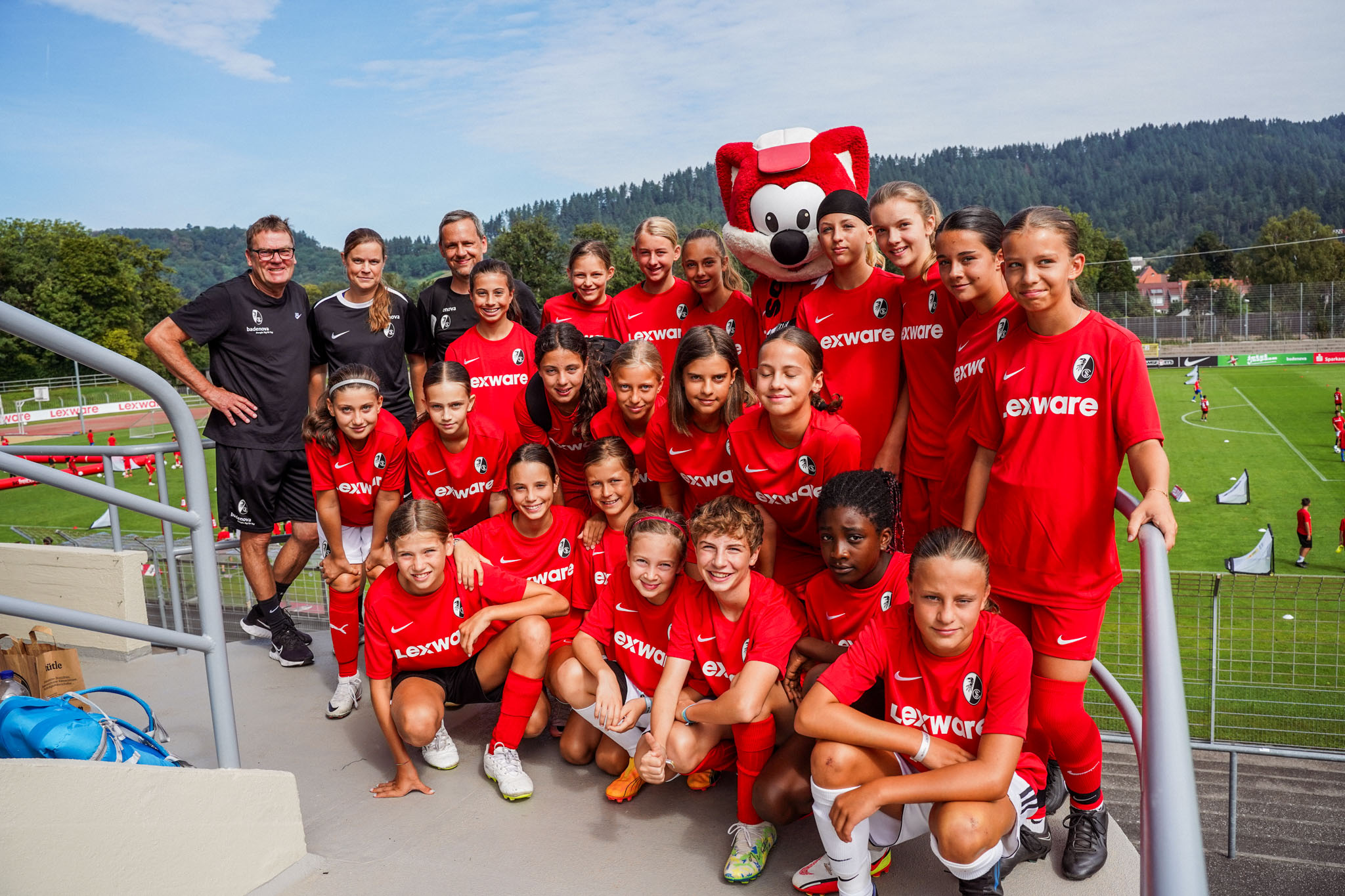 Mannschaftsfoto Perspektivteam Juniorinnen