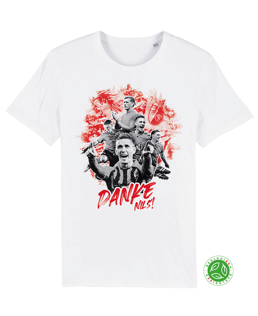 SC Freiburg T-Shirt "Danke Nils!"