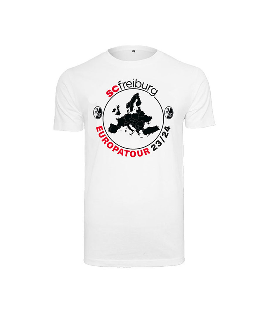 SC Freiburg T-Shirt "Europatour" 23/24 Erw.