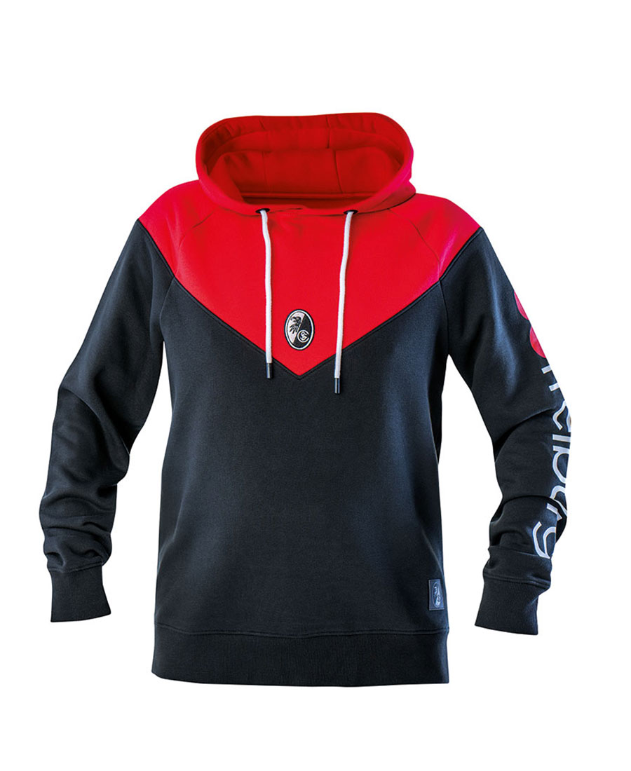 SC Freiburg Kapuzenhoodie "Block"