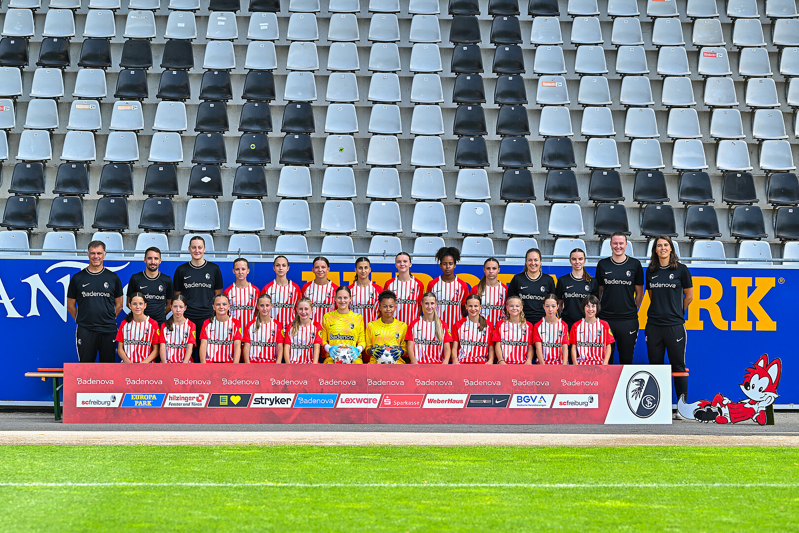 Mannschaftsfoto U15 Juniorinnen