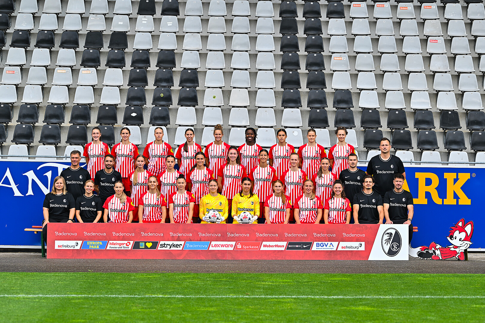 Mannschaftsfoto Frauen-U20 Nachwuchs