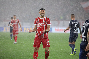 August: In einer Regenschlacht gegen den VfL Bochum feiert der SC seinen ersten Heimerfolg der neuen Saison.