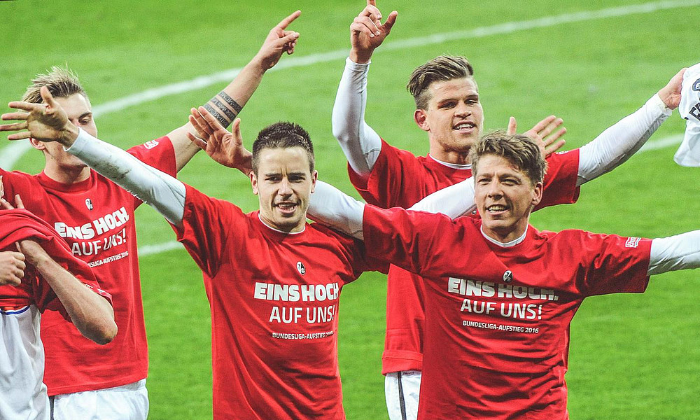 Bundesliga: Der SC Freiburg führt die Tabelle der Bundesliga an